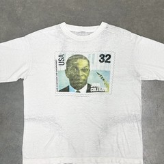 Vintages 90 John Coltrane Stamp T-Shirt XL RARE Jazz Music Blue Note Impulse