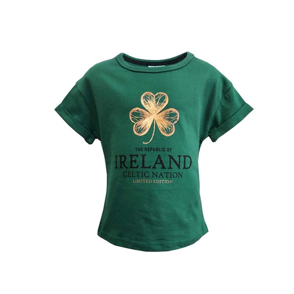 Traditional Craft Limited Foil Kids Irish T Shirt