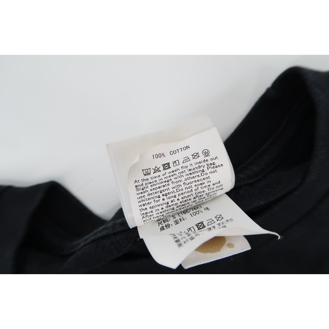A Bathing Ape T-Shirt Mens Small Black Baby Milo Graphic Short Sleeve Streetwear gallery