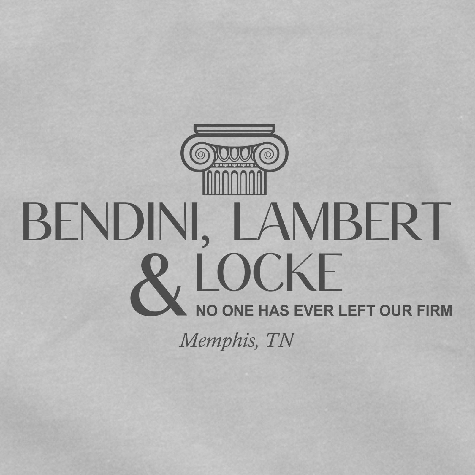 The Firm Attorneys At Law Bendini Lambert & Locke Mitch McDeere Movie T Shirt gallery