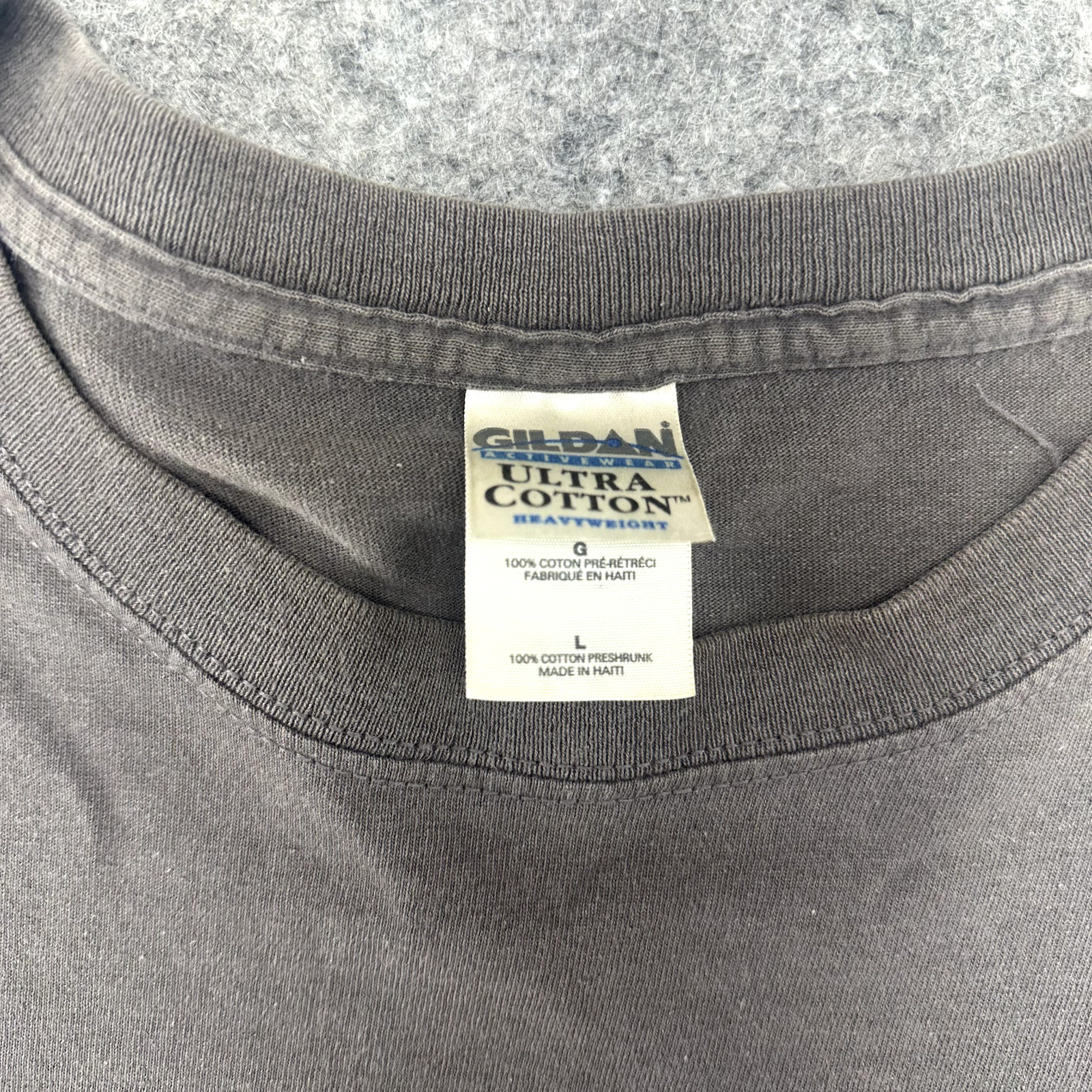 Cabelas Shirt Mens Large Gray Yellow I love Deer Graphic Spellout Print gallery