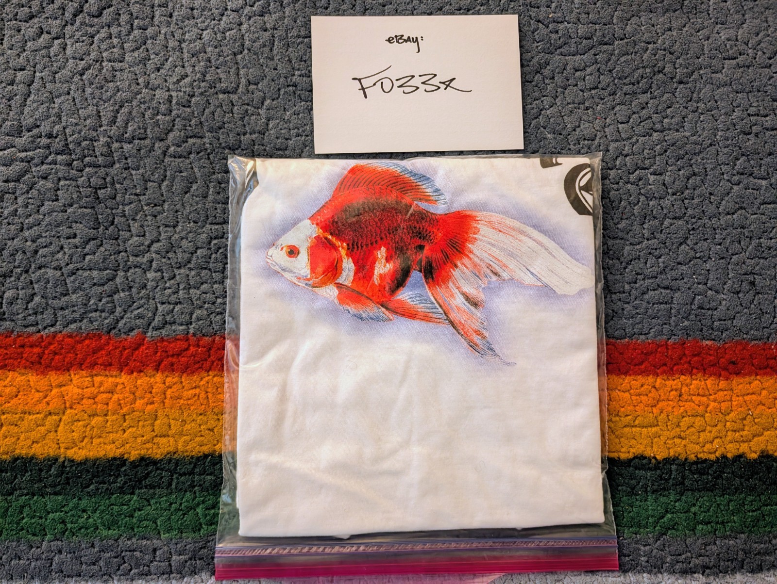 Supreme x Sasquatchfabrix SS16 Goldfish Tee White L gallery