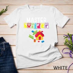 Master Builder – Building Blocks – Brick Builders Toys Gift Unisex T-shirt