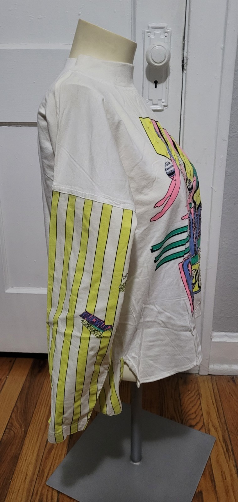 Rare Vintage Pinky Originals Cotton Graphic Tee 3/4 Sleeve Beaded Sportswear gallery