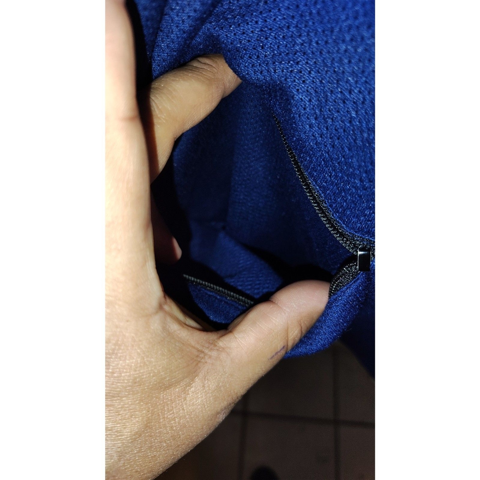 Pearl Izumi Blue half zip active wear short sleeve gallery