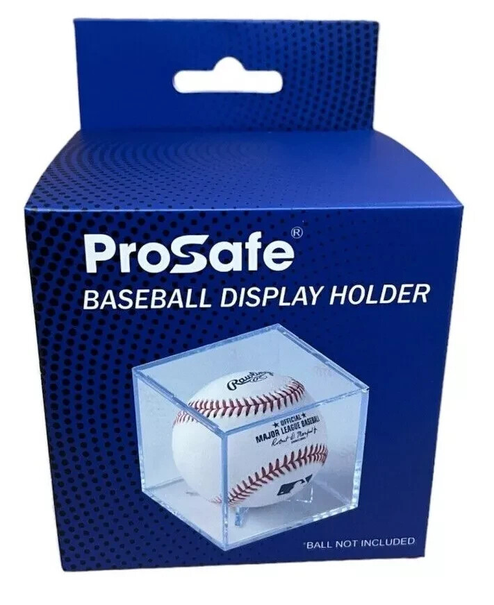 36 PRO SAFE BASEBALL DISPLAY BALL CASE CUBE CRADLE UV PROTECTION CUBES