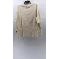 D.RT Men’s Beige-Red Choose Your Own Adventure Logo Crewneck T-Shirt SZ L