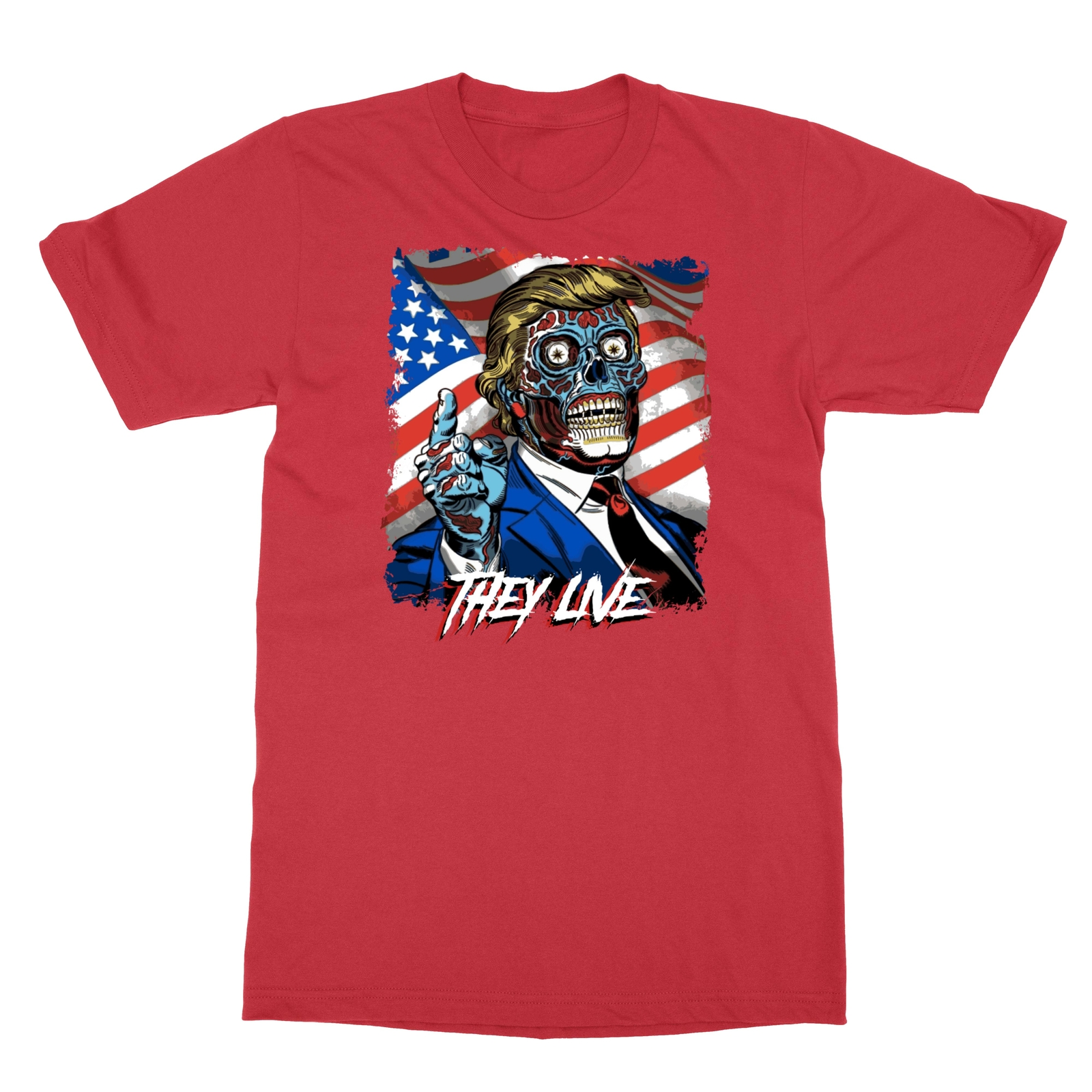 They Live Obey Action Horror Sci-Fi Vintage Movie Men's T-Shirt gallery