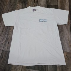 Vintage Oneita Lifeforms Dolphins Shirt Mens Medium White Celebrate Life Tee 90s