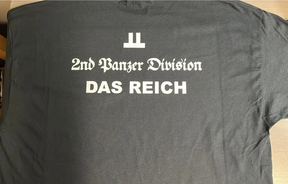 2 sided Elite Division Pocket logo WW2 WWII German Tank t shirt gallery