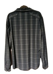 Vintage RARE Royal Robbins Men Button Down shirt checkered casual sz L