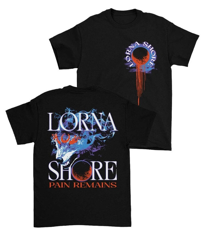 Lorna Shore Band Black Cotton Unisex T-shirt S-5XL