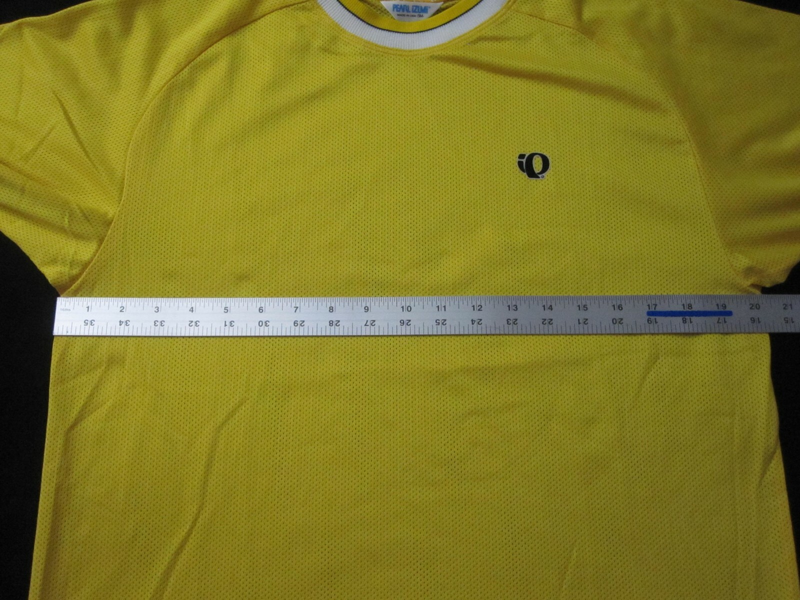 Vintage Pearl Izumi Jersey Shirt Size Small Yellow Cycling Mesh Bicycle USA gallery