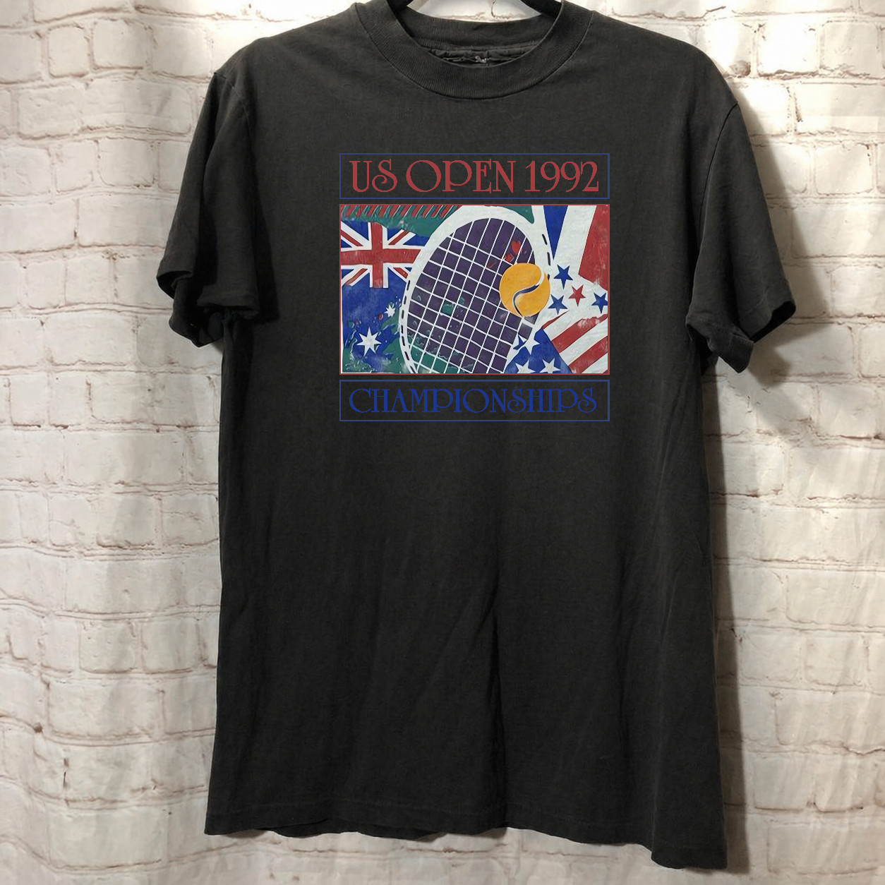 Vintage 1992 US Open Tennis Championships Single Stitch Shirt XL