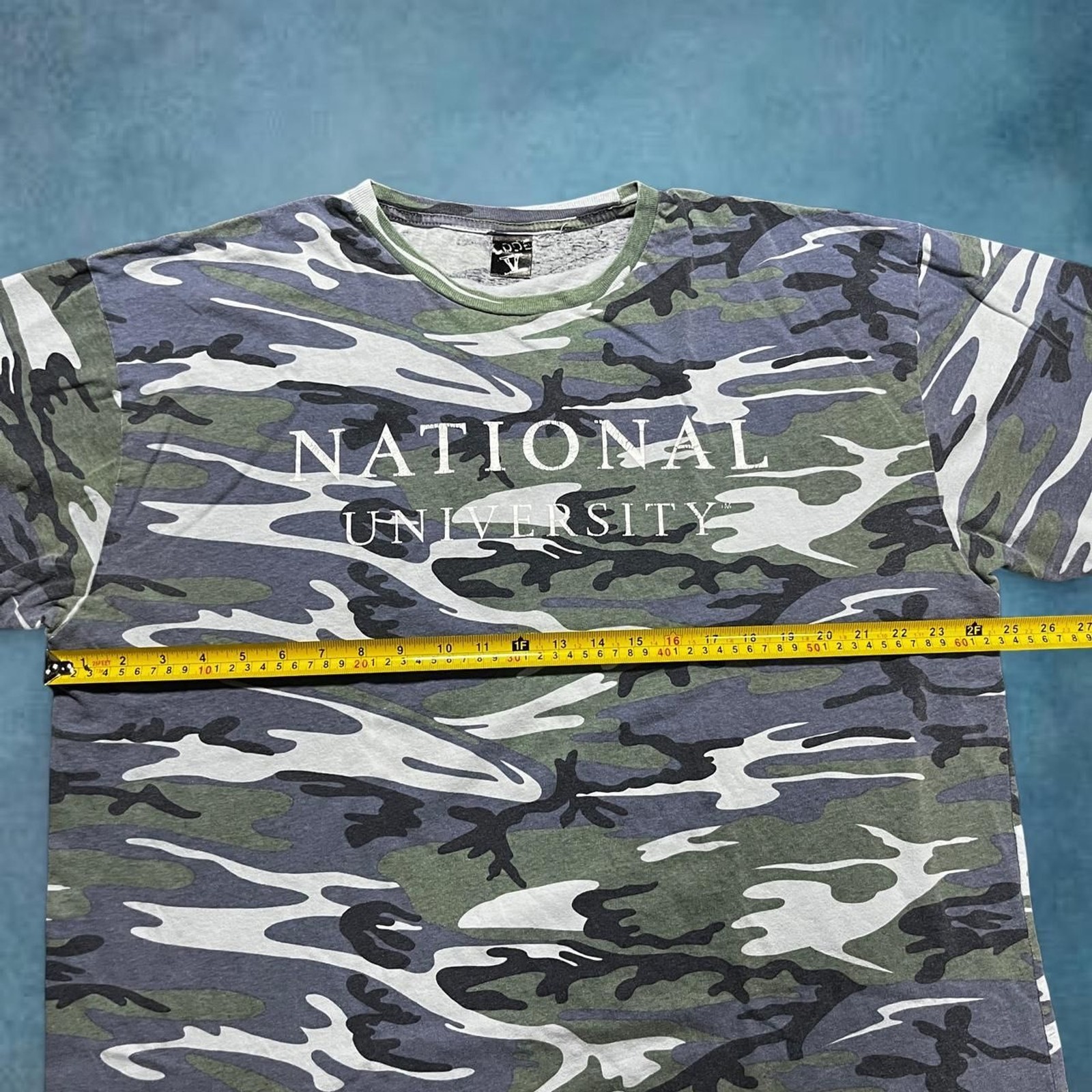 Camo national university t-shirt gallery