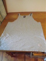 MENS RACERBACK TEE SHIRT size large U.S.A. OLYMPIC BRAND APPAREL choose color