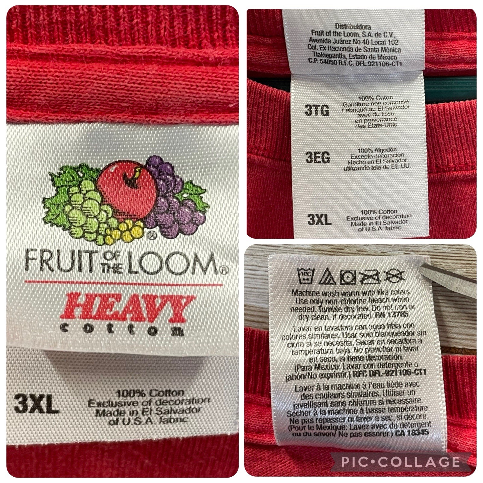 Marines USMC Mens 3XL T-Shirt Red 100% Heavy Cotton Fruit Of The Loom Graphic gallery