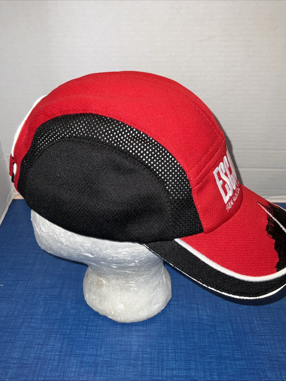 Escape Alcatraz Swim Triathlon Swim Bike Run StrapBack Hat Prison Lighthouse gallery