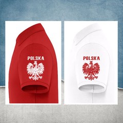 Poland Polo Shirt “Polska Eagle” – Stylish Football Fan Shirt for Men, Women