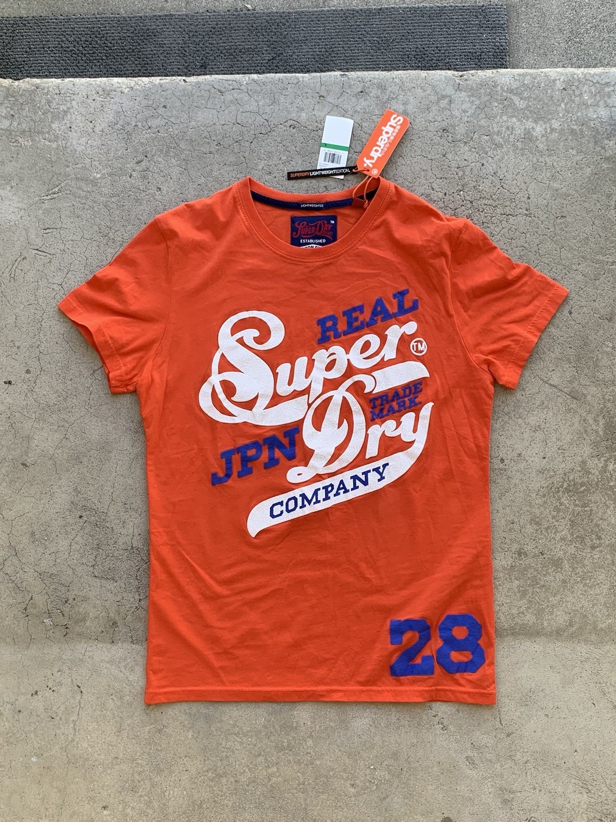 Superdry Orange T-Shirt Size L NEW WITH TAGS gallery