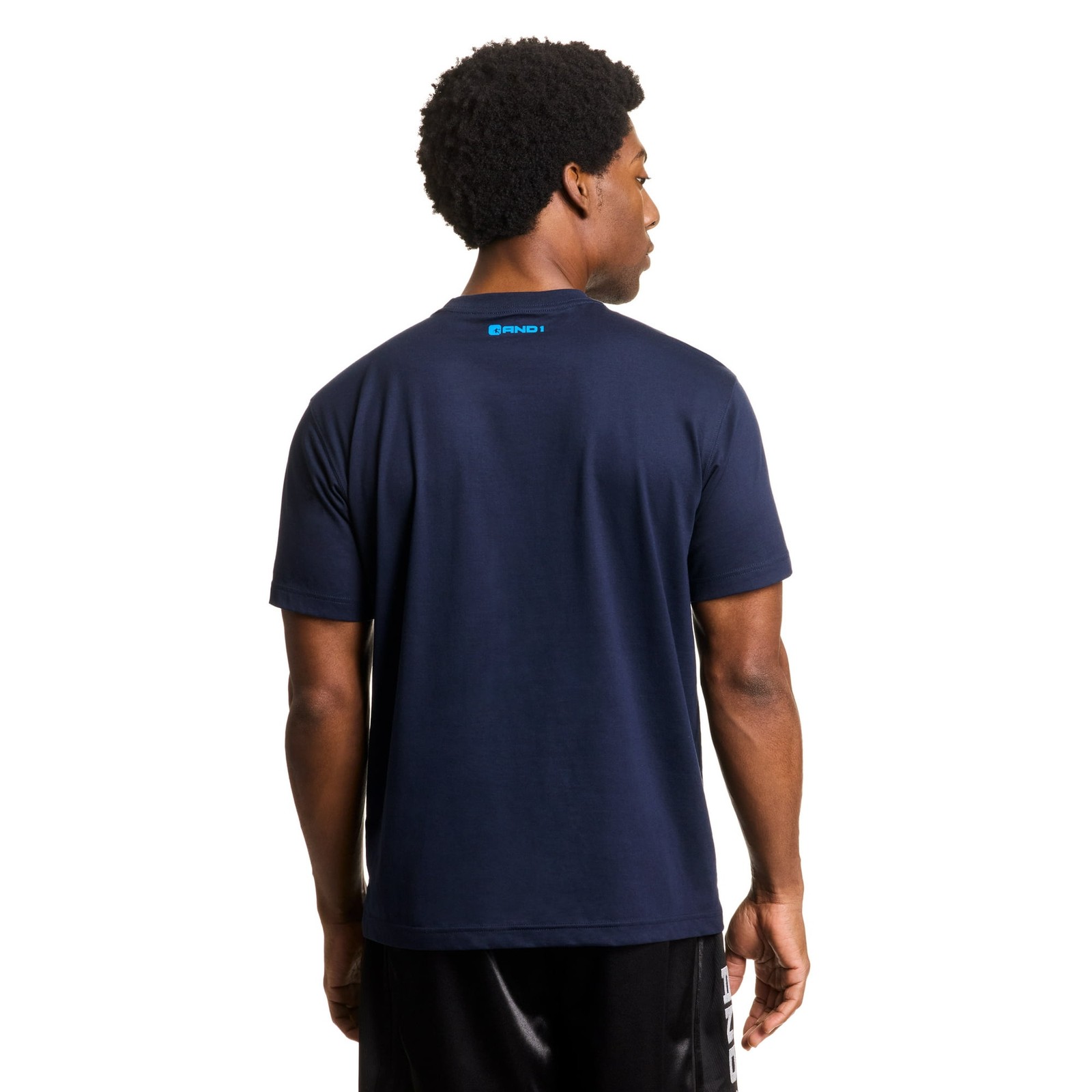 AND1 Men's Graphic T-Shirt, Size XL Color Navy gallery