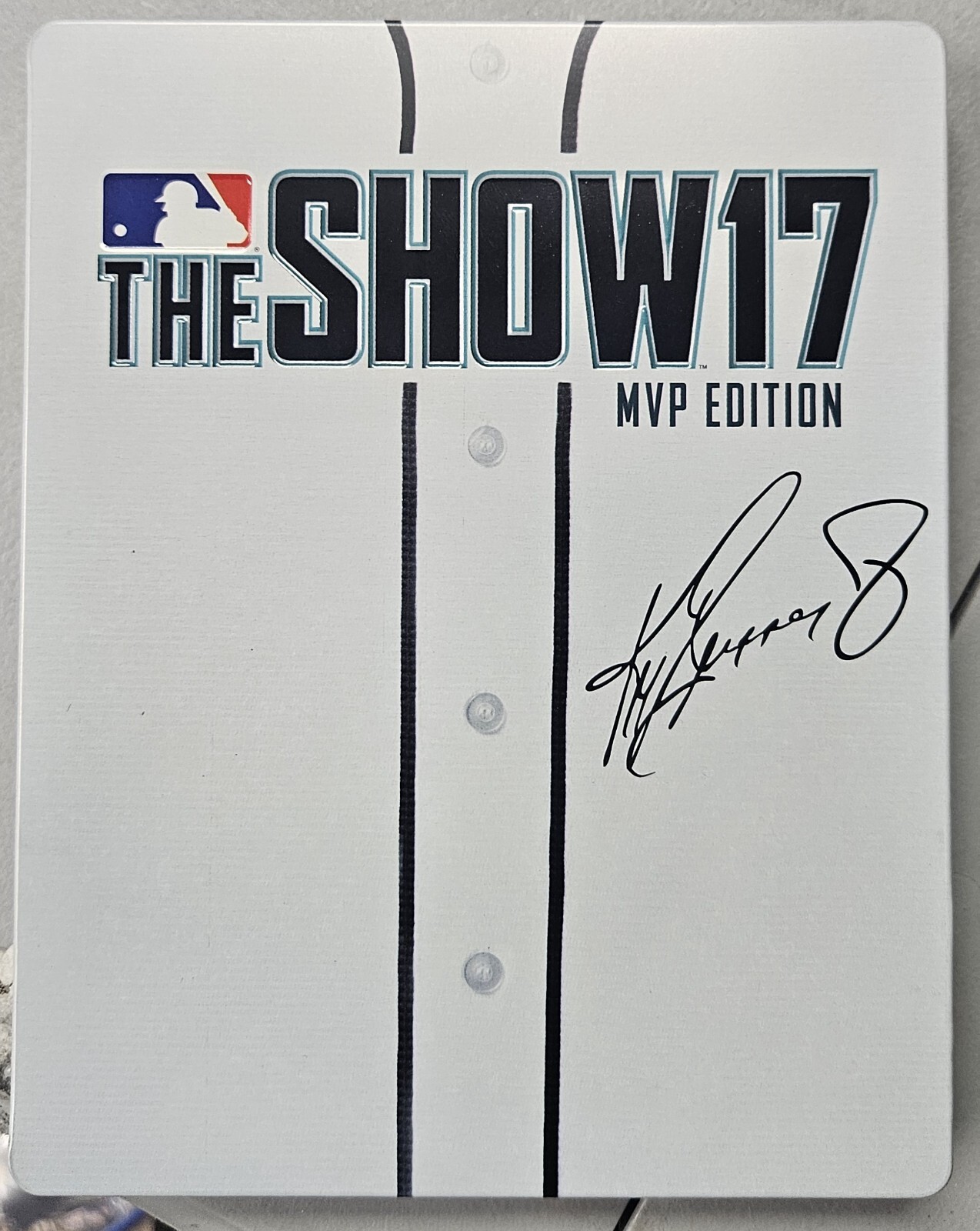 MLB The Show 17 MVP Edition Steelbook, PlayStation 4 PS4, VERY GOOD!!!