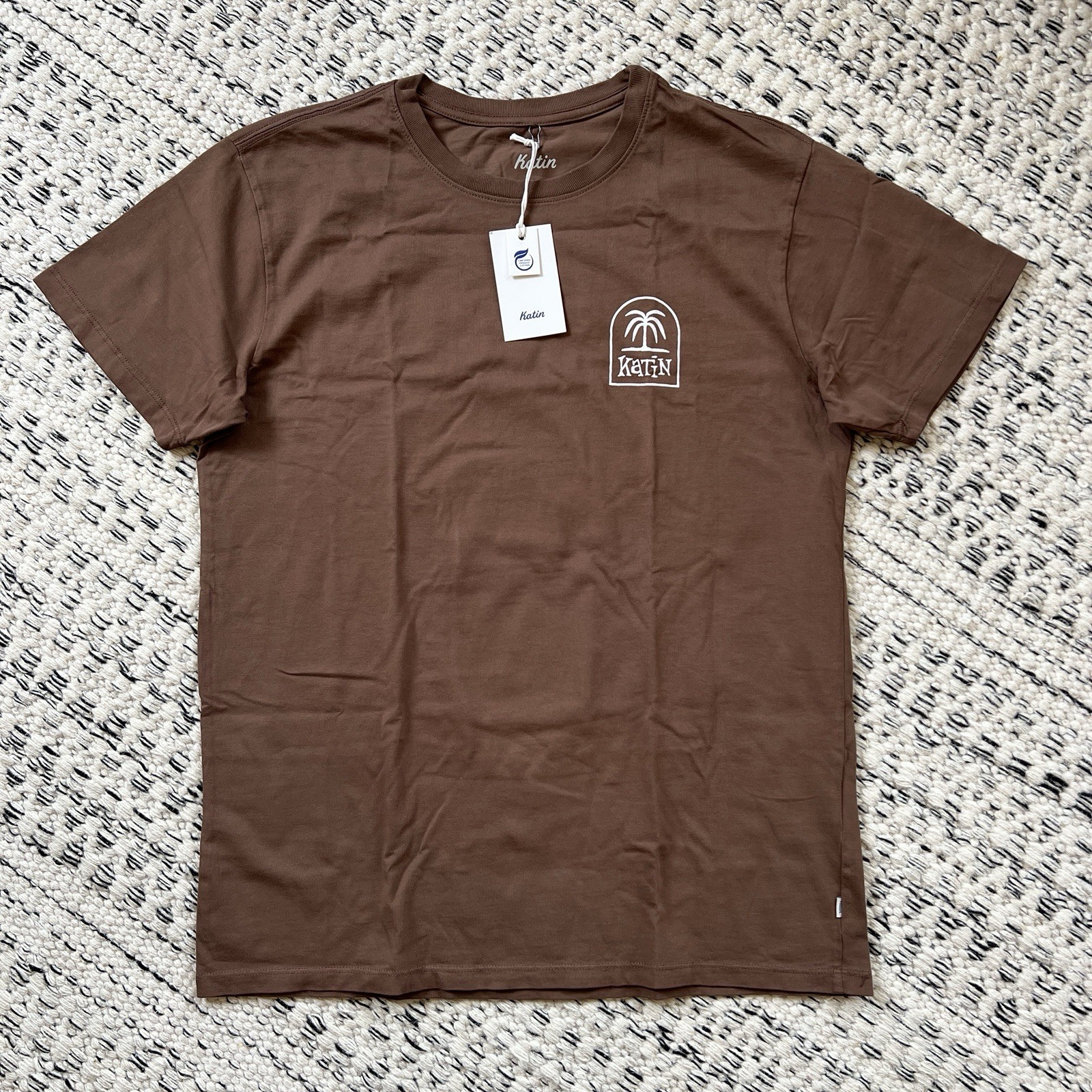 Huckberry Katin 100% Organic Cotton Double Sided Men's M T-shirt NWT Surf Beach gallery
