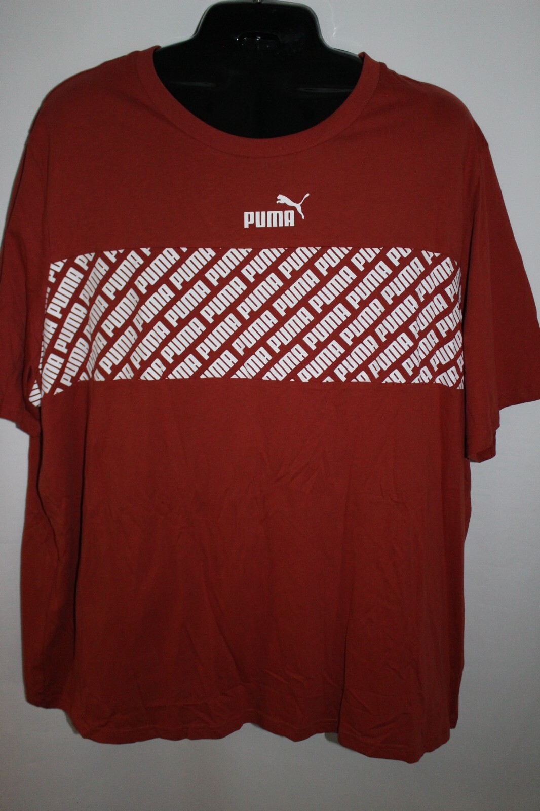 PUMA BURNT ORANGE S/S T-SHIRT SZ:4XL 4X NWT gallery