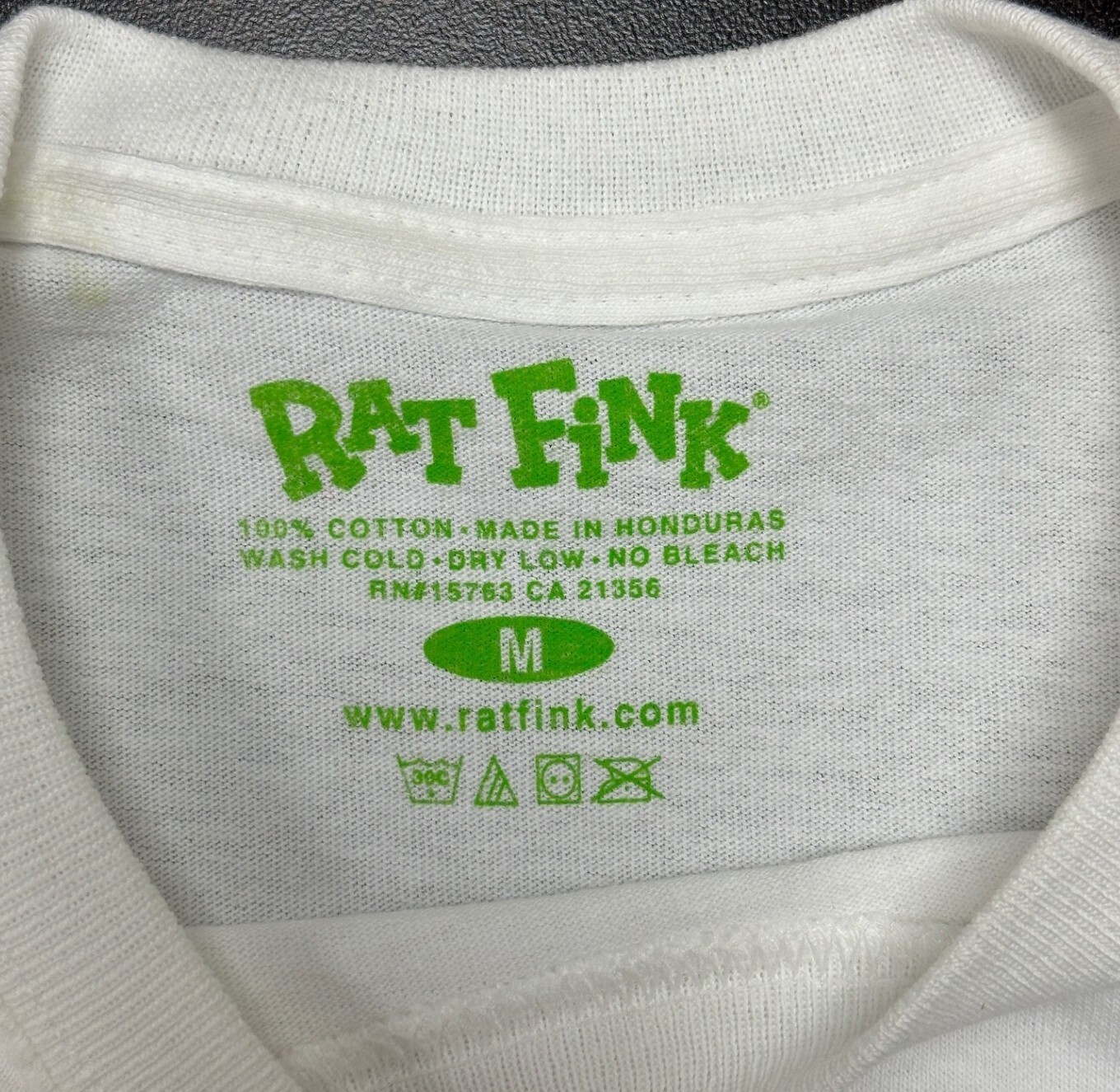 Men's Ed Big Daddy Roth Rat Fink Chevy Cruisin USA White Cotton T-Shirt M-3XL gallery