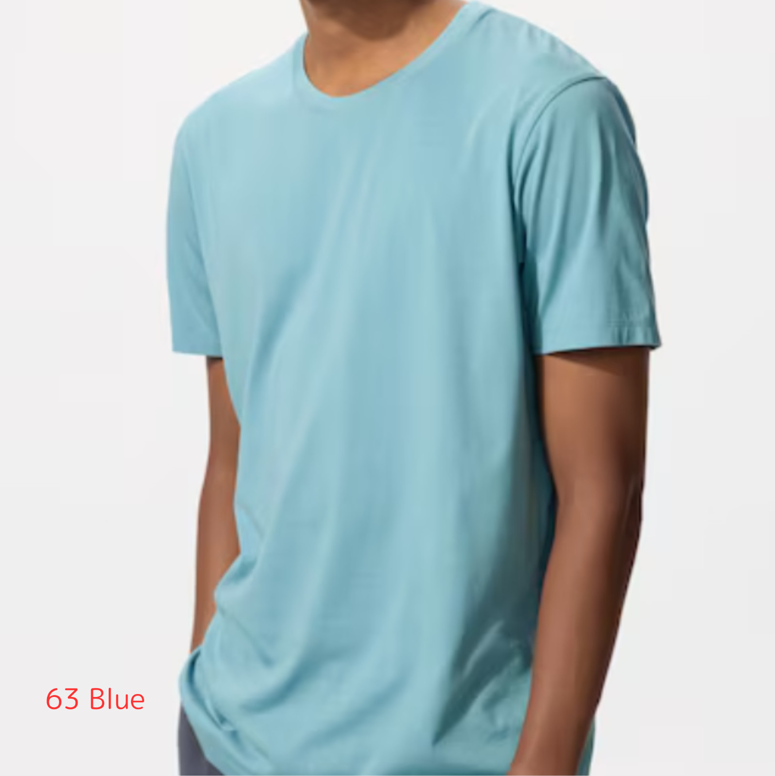 UNIQLO Premium 100% SUPIMA Cotton Crew Neck Short-Sleeve T-Shirt Men XS~4XL New gallery
