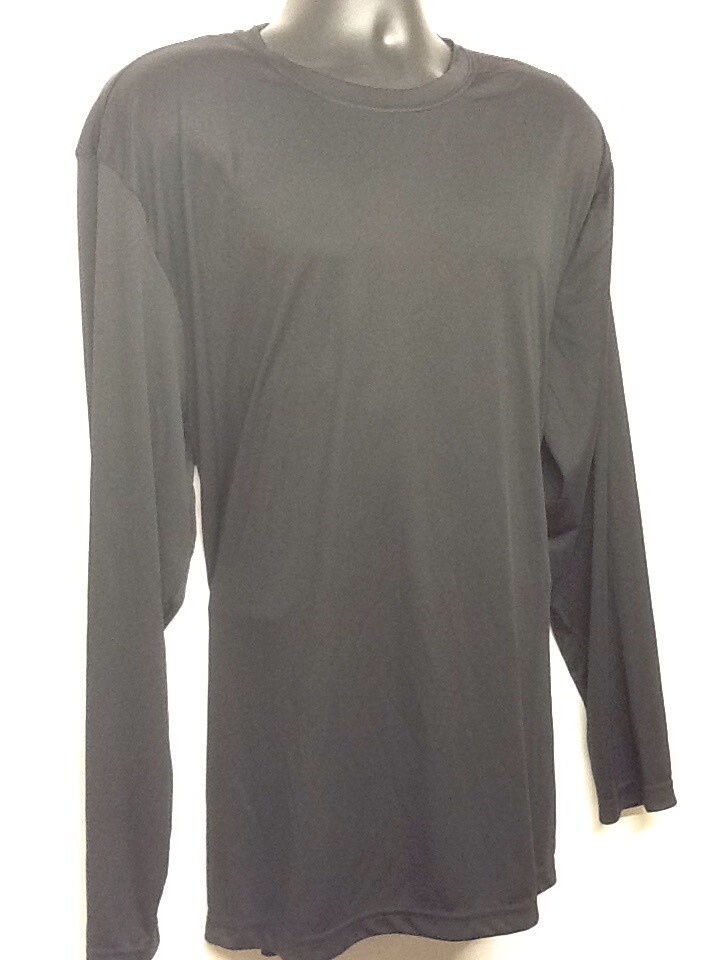 Sport-Tek Black LS Competitor Tee Breathable ST350LS Size 2XL SM1 gallery