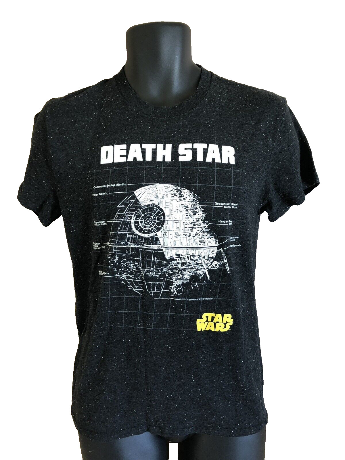 Star Wars Mens Shirt Size Small Black The Death Star S/S Top Tee Short Sleeve