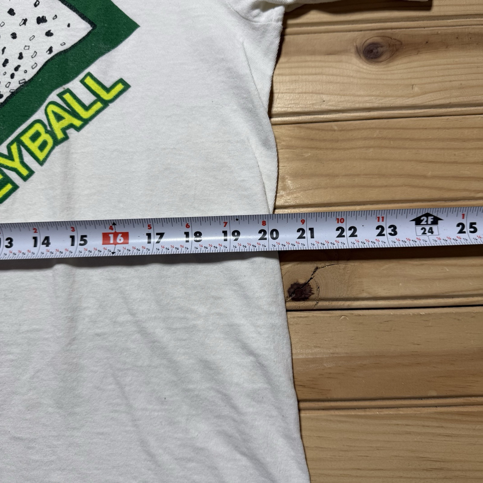 Vintage 80s 90s Ursuline Beach Volleyball Tournament Sports Shirt Size Large gallery