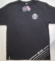 NWT Dude Men’s Black Disc Golf Pro Tour Logo Graphic Cotton T-Shirt 2XL NEW Top