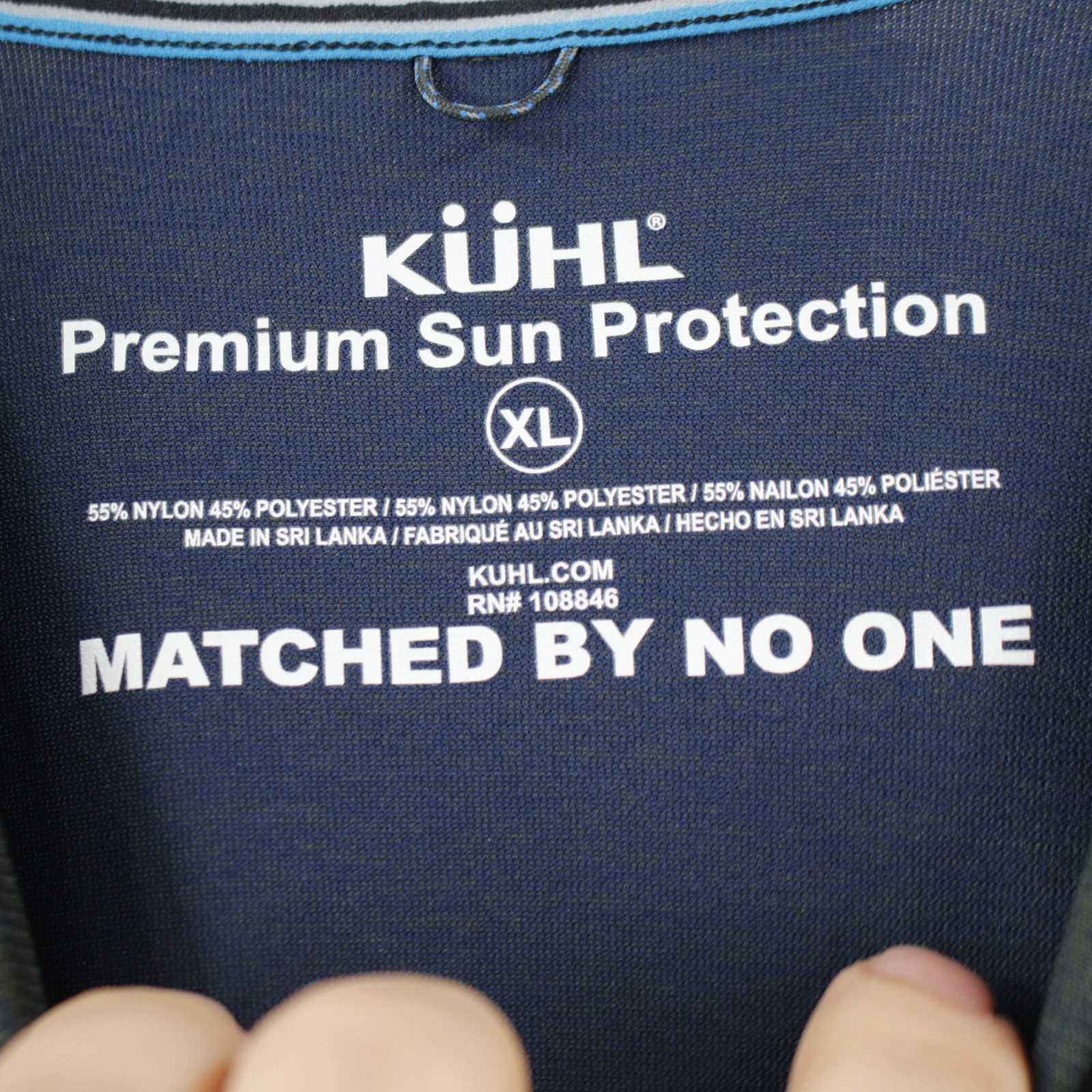 Kuhl Shirt Mens XL Short Sleeve Tee Sun Protection Nylon blend stretch light gallery