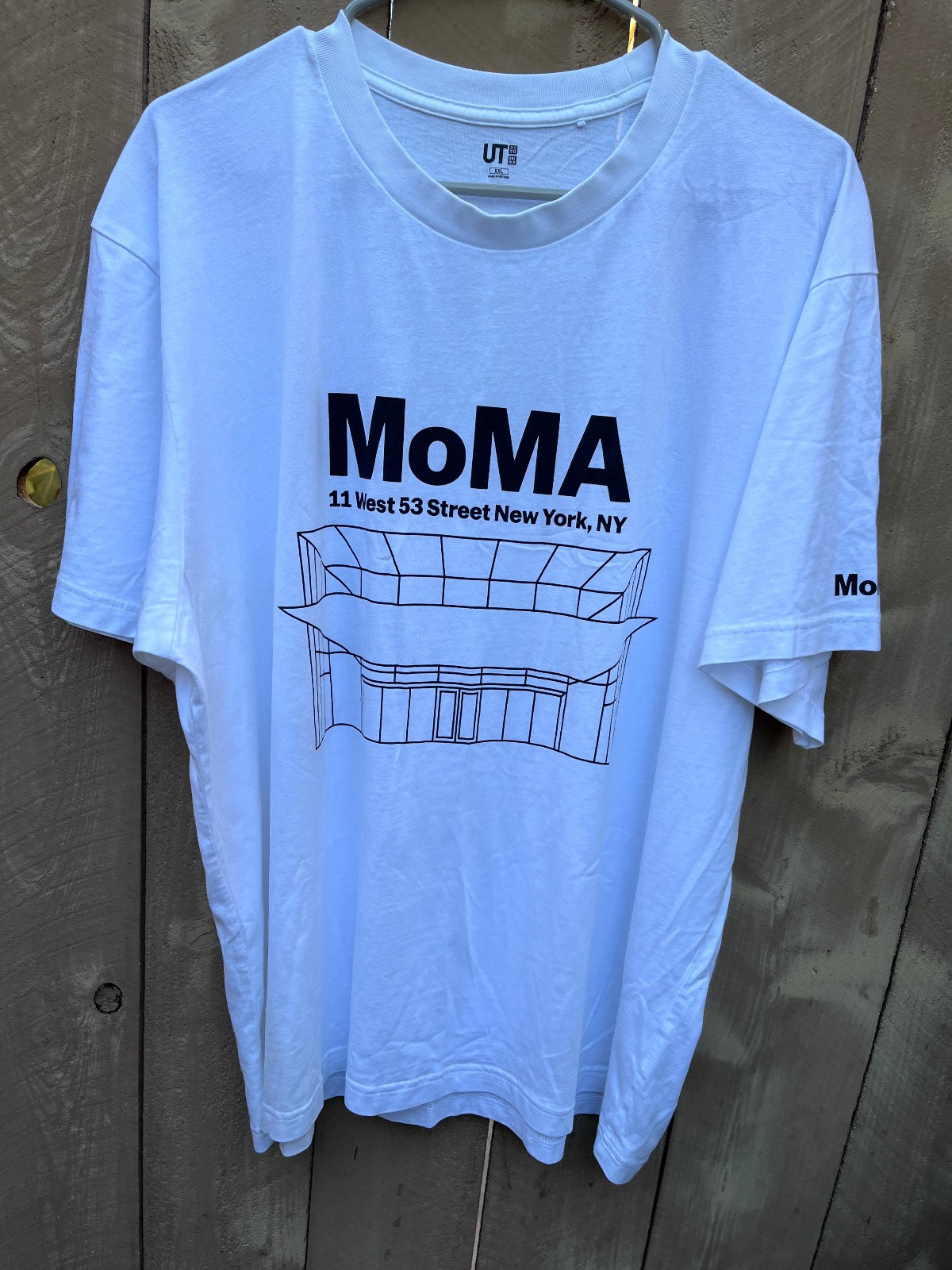 Uniqlo UT x MoMA New York Graphics WHITE T-Shirt – Men’s Sz XXL