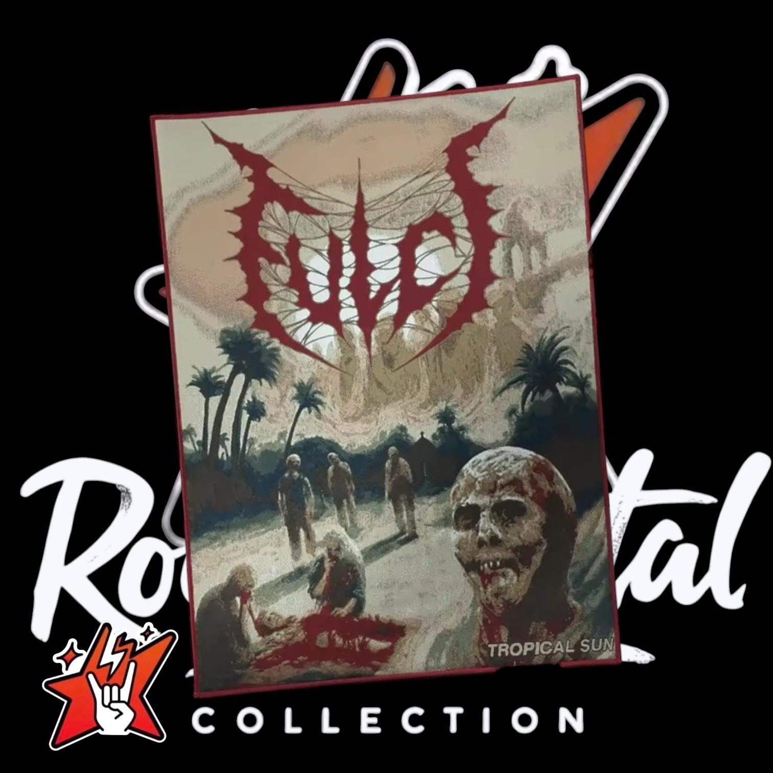 Fulci Official Exclusive Woven Patch Bolthower Death Entombed Obituary gallery
