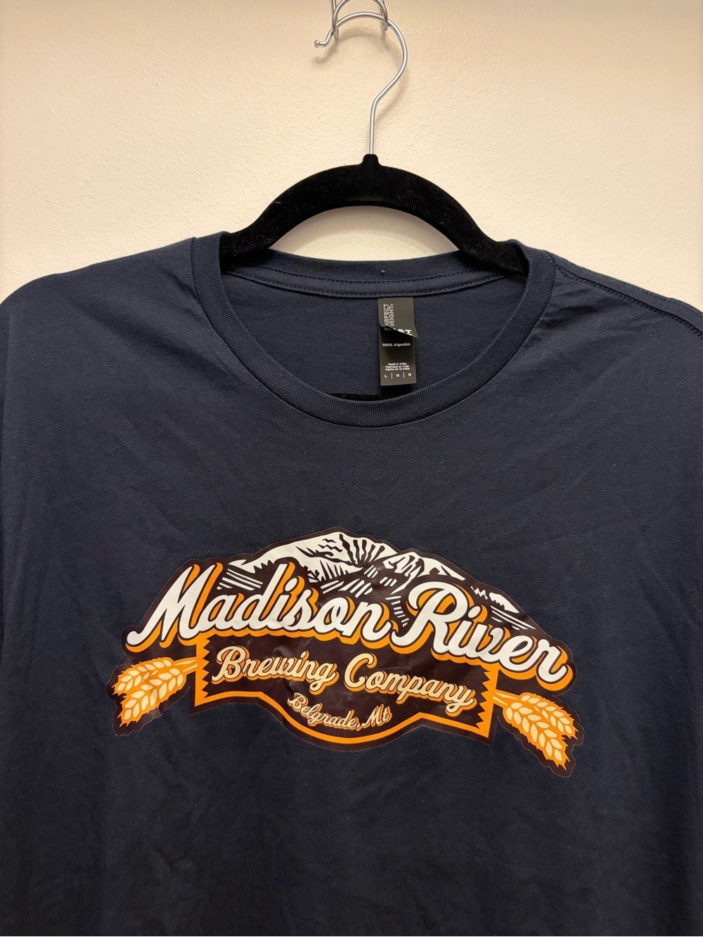 Madison River Brewing Company T Shirt Men's Large Brewery Beer Belgrade Montana gallery