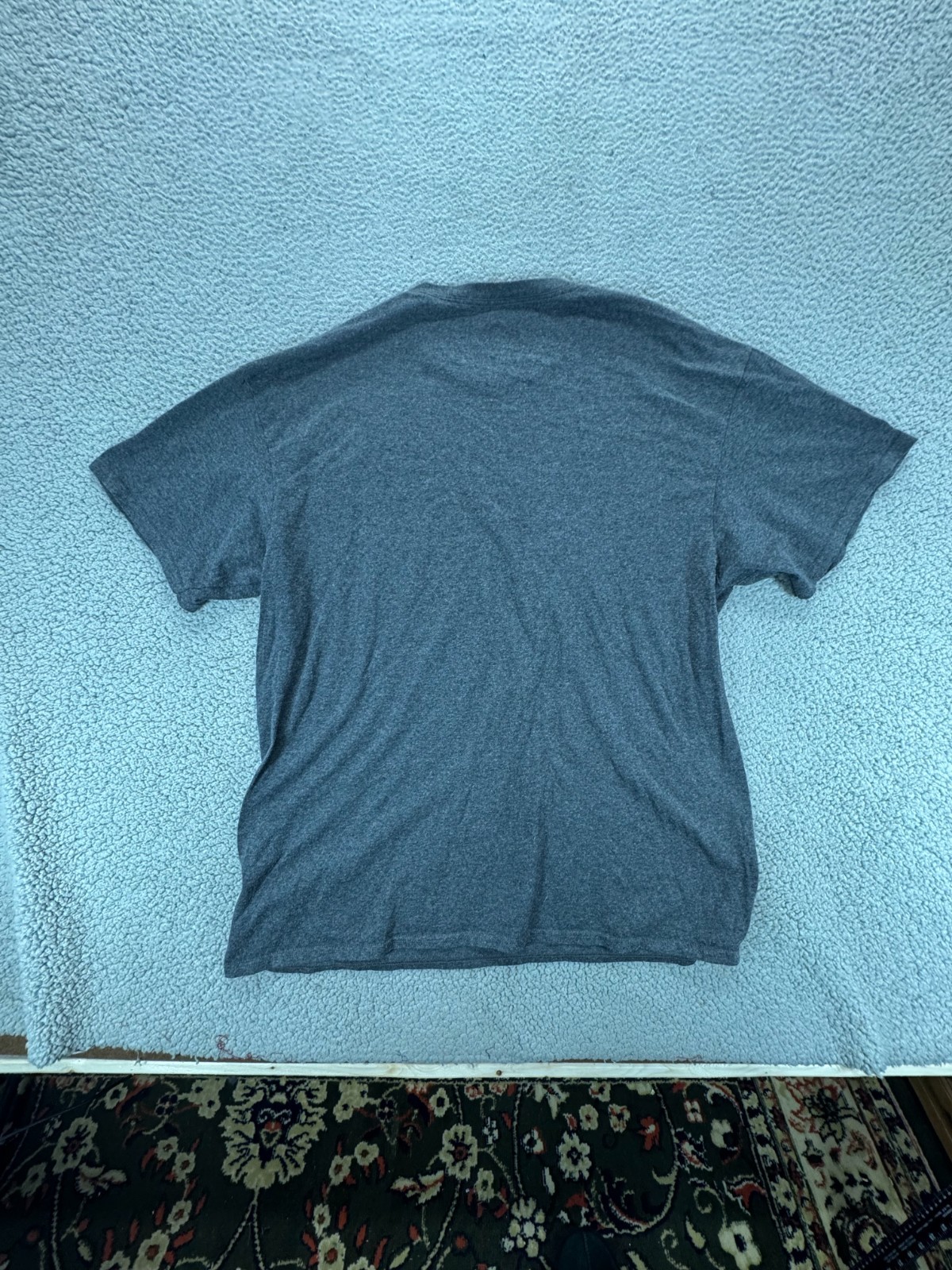 Unbrand Mens Short Sleeve Crew Neck Graphic T Shirt Gray Size XL gallery