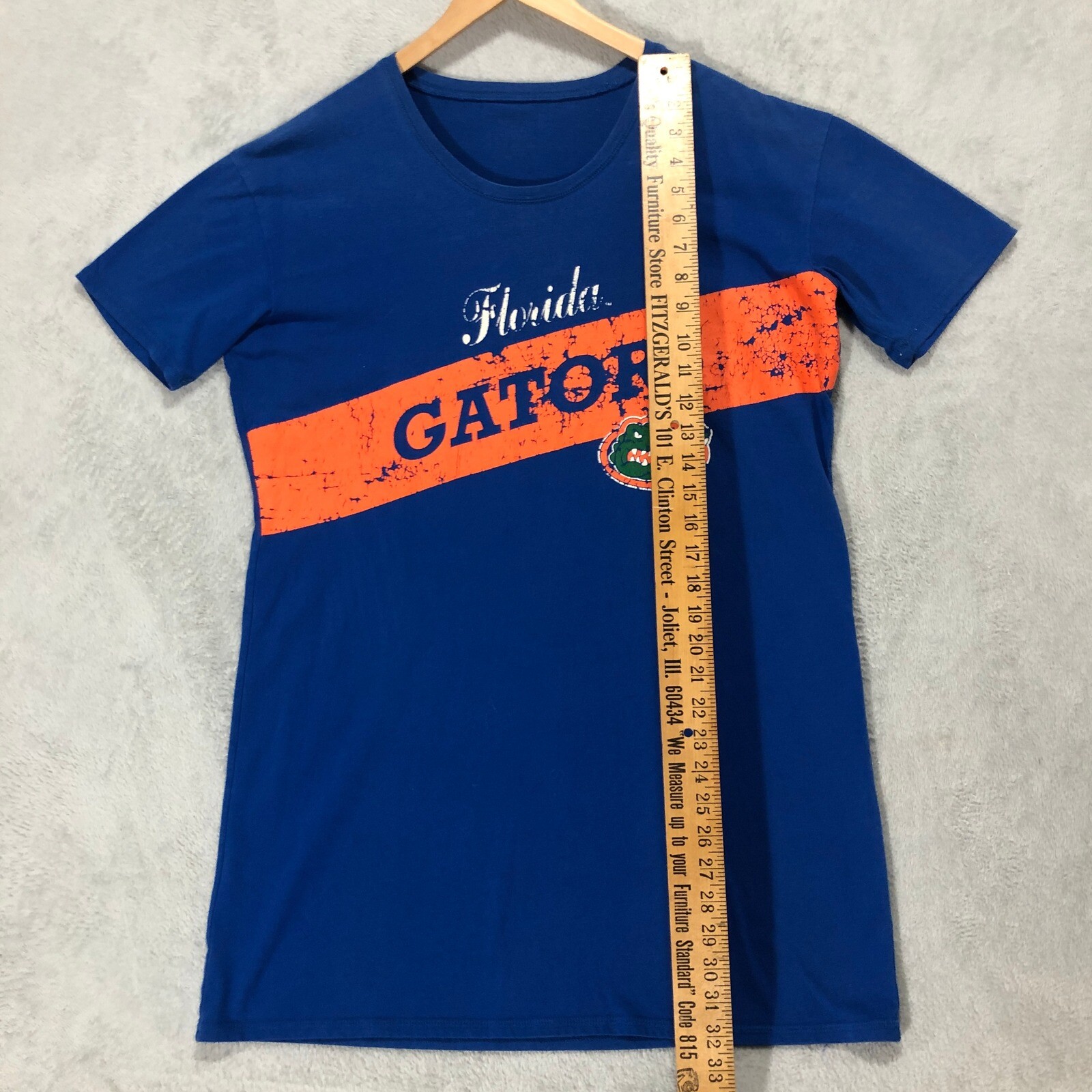 Florida Gators T-Shirt Graphic Print Short Sleeve Blue Tee Shirt Dress Size XL gallery