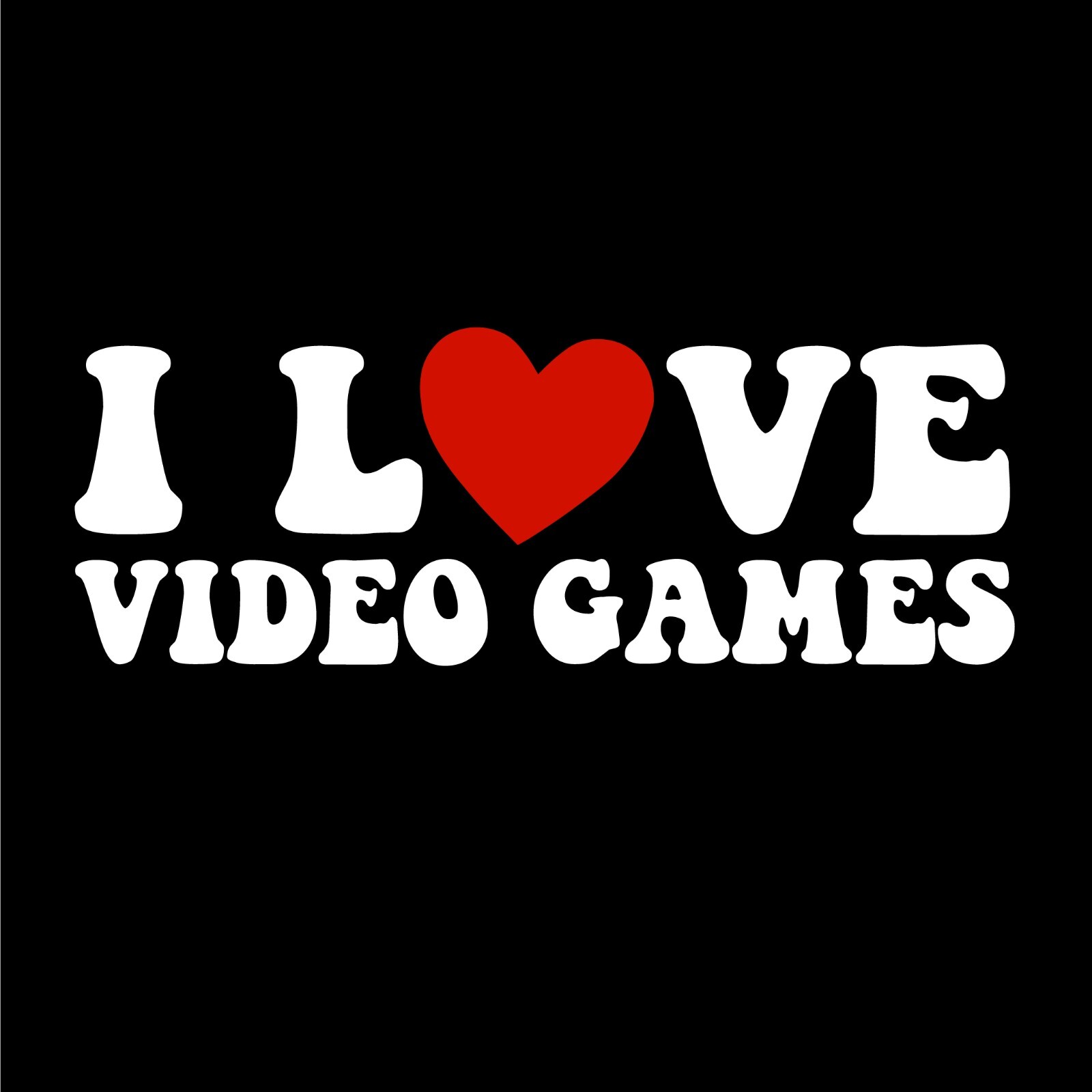 I Love Video Game Sarcastic Humor Graphic Tee Gift For Men Novelty Funny T Shirt gallery