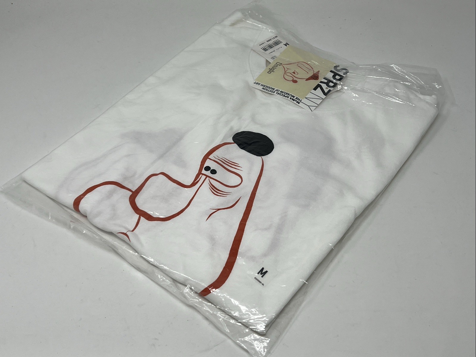 Uniqlo Sprz NY MoMA Spoecialn Edition Barry McGee White Tee Shirt Size Medium