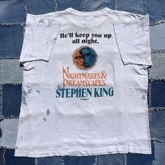 Vintage Stephen King 1994 Nightmares & Dreamscapes Horror Warhol T Shirt XL 90s