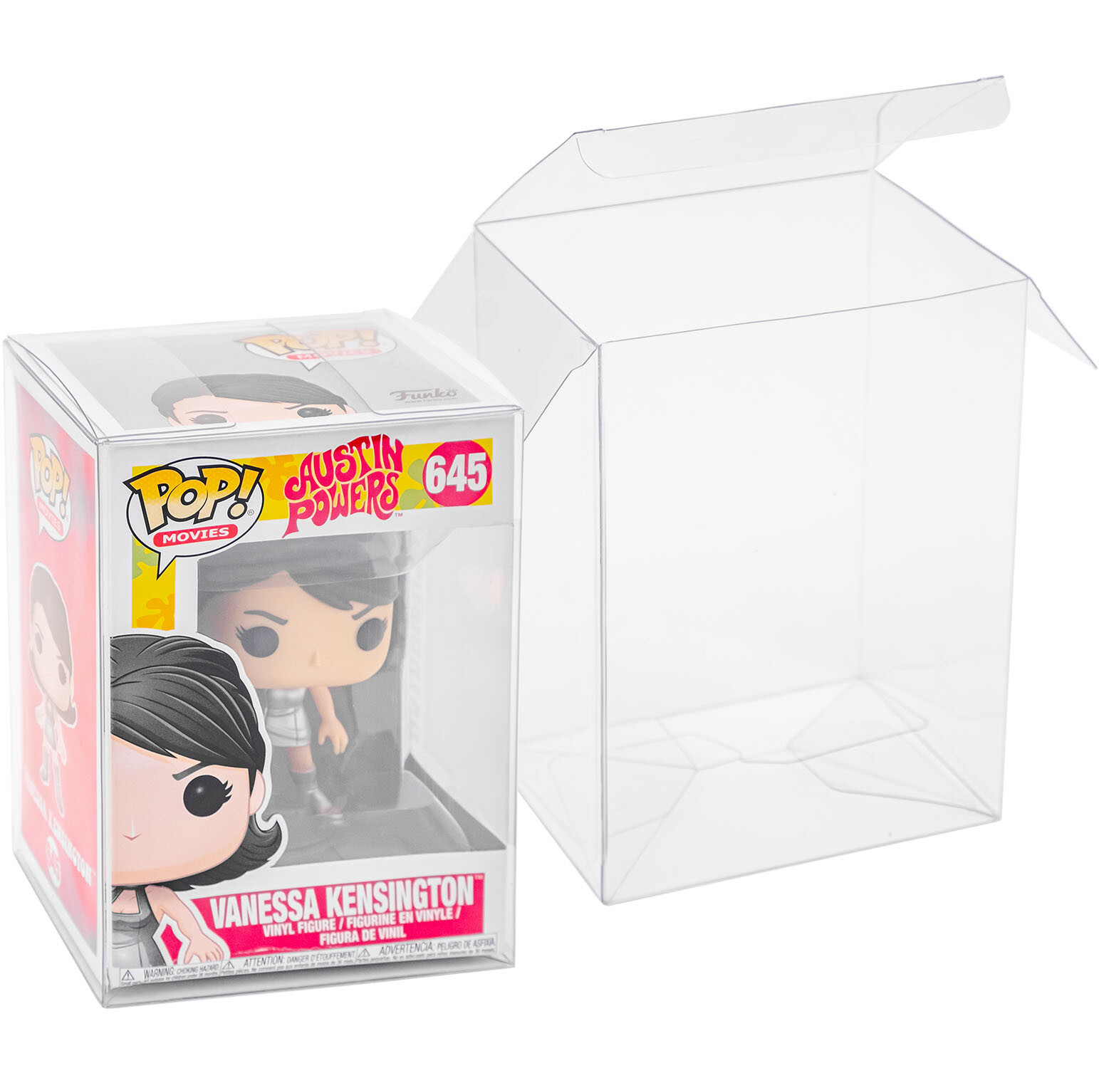 Pop Protector Case For Funko 4″ Box Vinyl Figures Clear Plastic Display 10-100