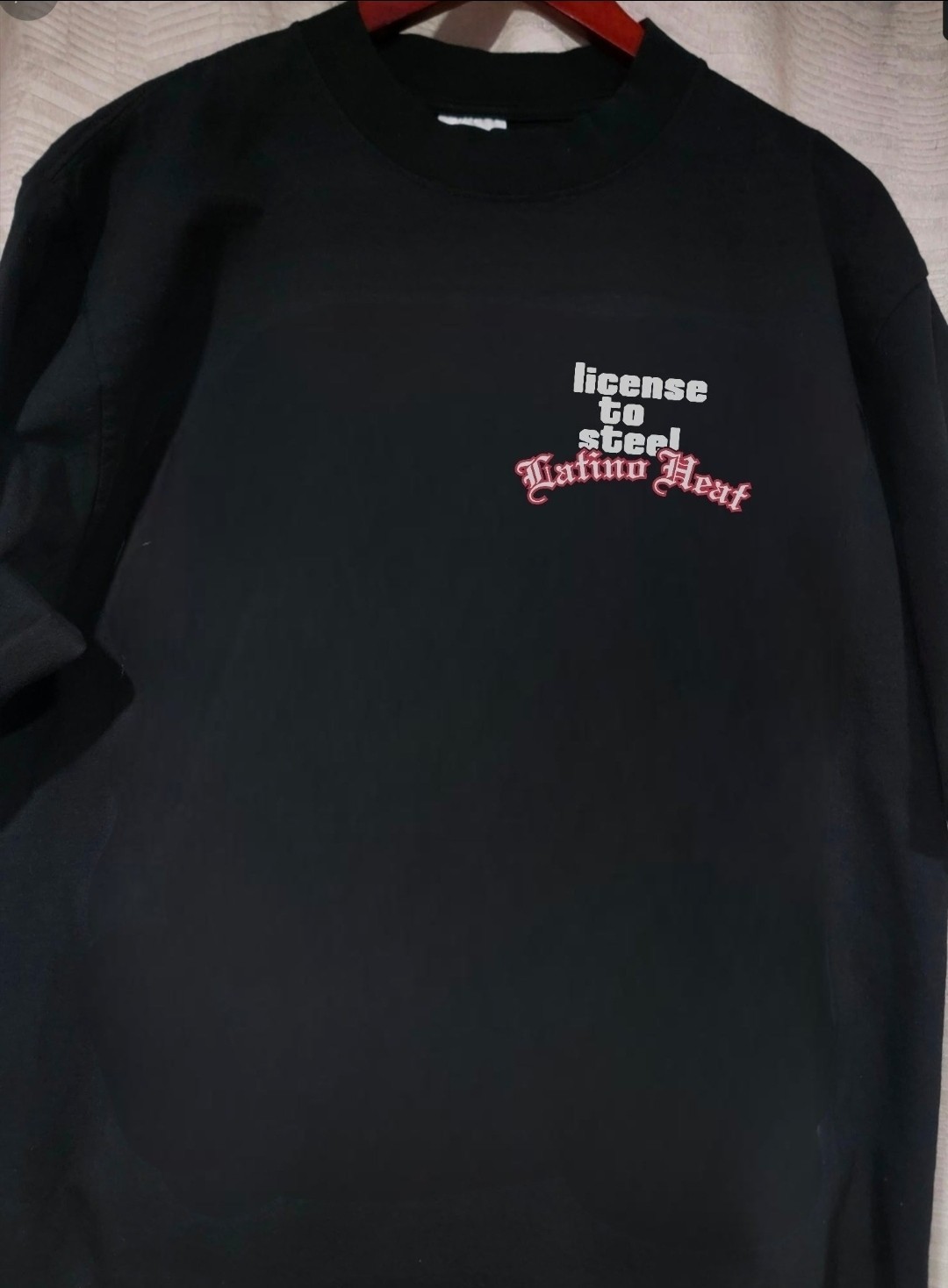 EDDIE GUERRERO GTA ON A SHAKA SUPERMAX HEAVYWEIGHT GARMET DYED T SHIRT gallery