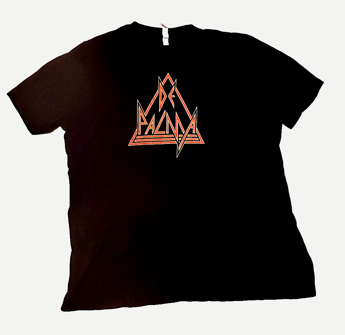 De Palma Cinemetal Black T Shirt Size XL Short Sleeve Rare Def Leppard Cinephile