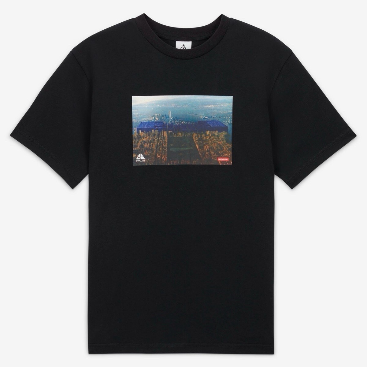 Supreme x Nike ACG Grid T-Shirt (Black) XL DO6860-010 gallery