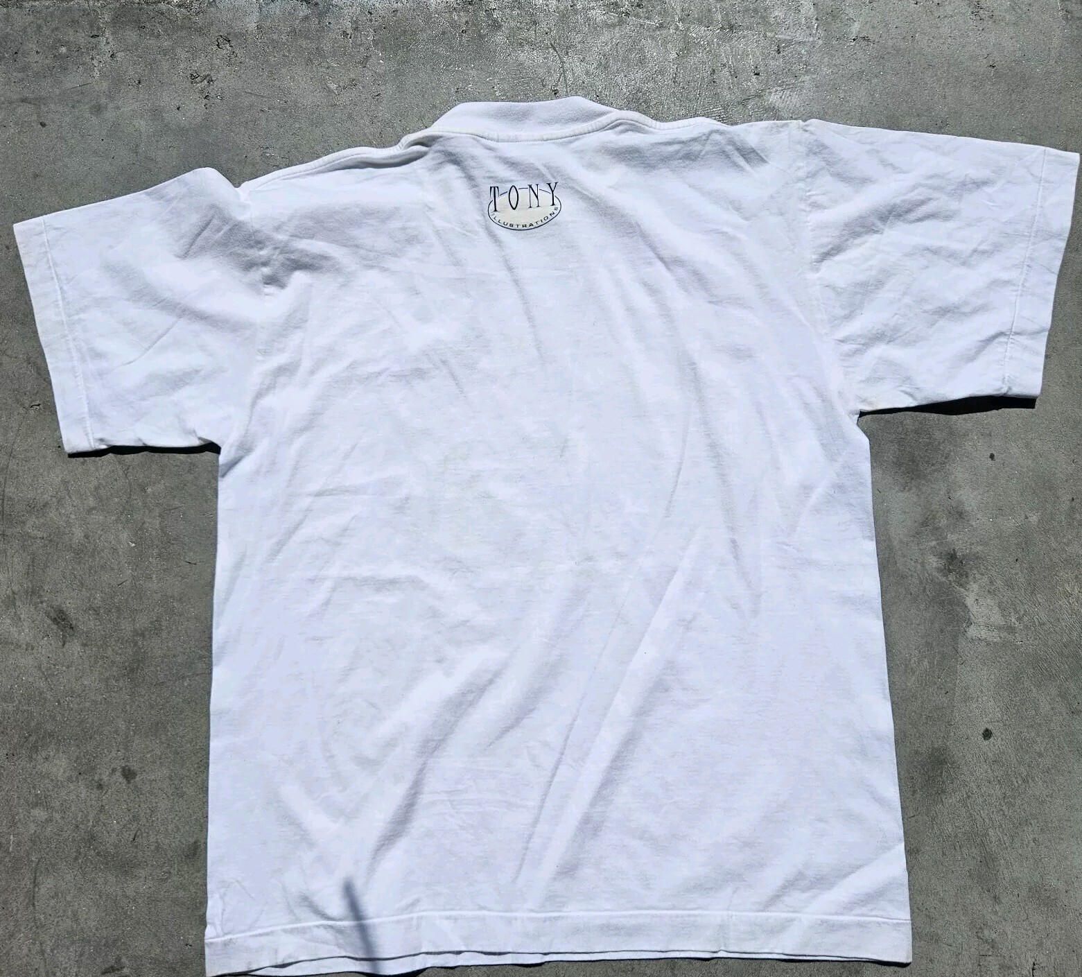 Tony Illustrations Bali Indonesis tee shirt t-shirt preowned sz L Large 1 gallery