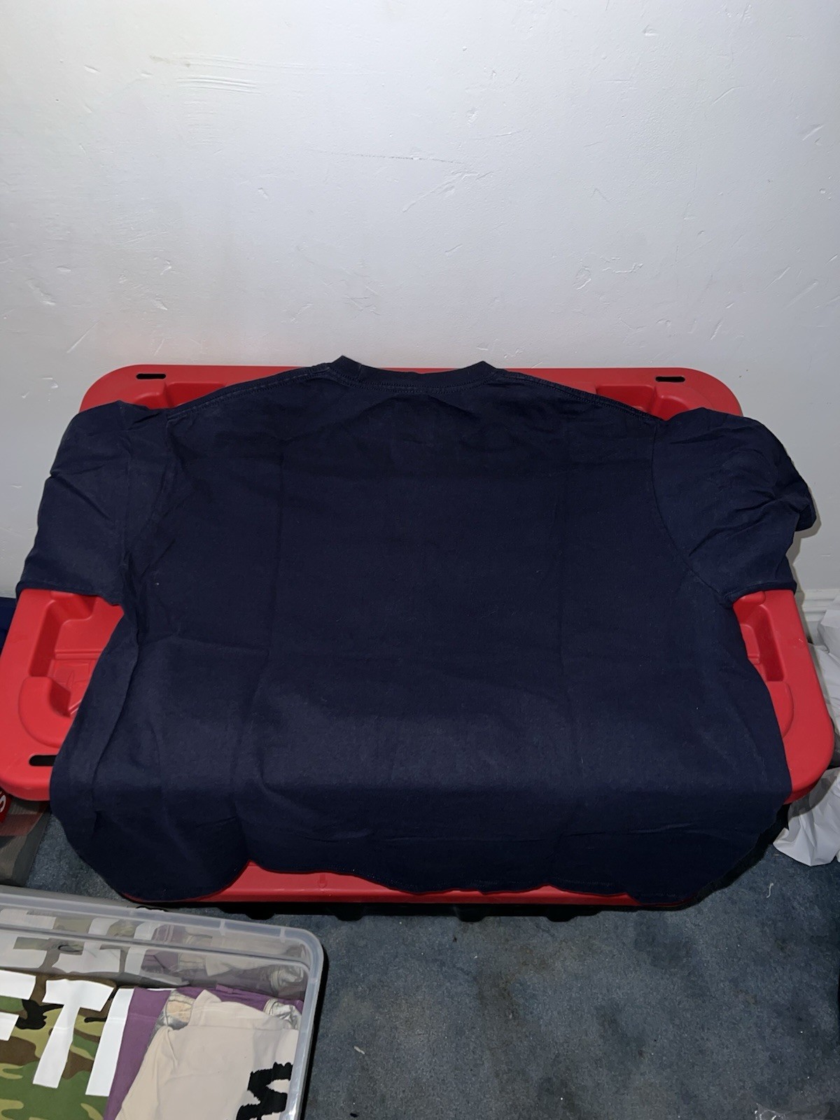 Supreme Cross Box Logo T-shirt Navy XL gallery