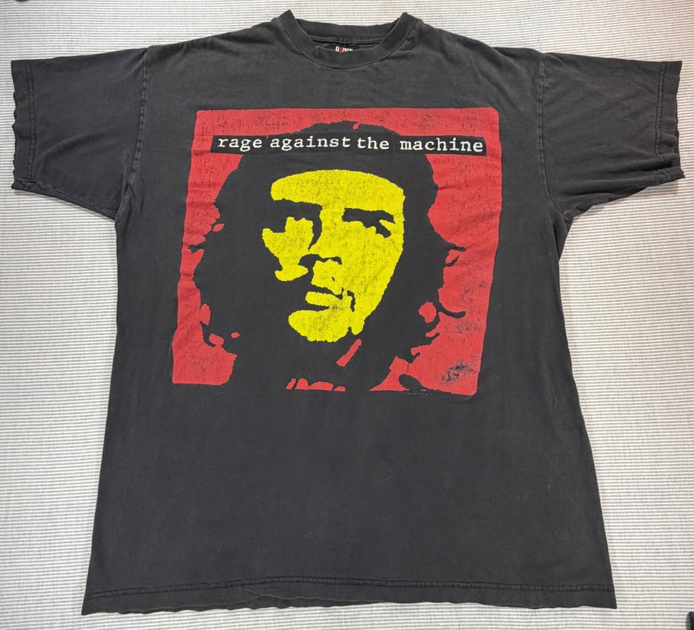 Vintage Rage Against the Machine Che Guevara T-Shirt 90s Giant Tag Band Tee XL